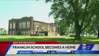 Franklin family renovates 100-year-old school house into family home