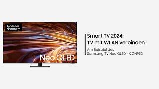 Samsung Smart TV 2024: TV mit WLAN verbinden