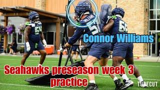 Seahawks Preseason Week 3 Practice.