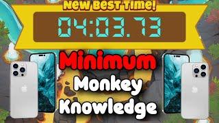 BTD6 Race Mobile Friendly Tutorial  Minimum Monkey Knowledge The Long Haul