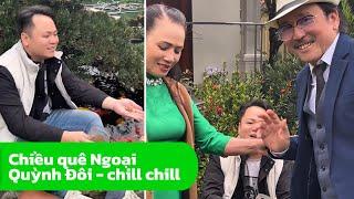 Thanh Phong đưa Bố Mẹ về Quê Ngoại Tổ tại Làng Quỳnh Đôi cho cá ăn hát Giêng Quê cực Chill