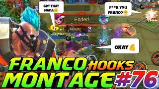 FRANCO HOOKS MONTAGE #76 ft. WOLF XOTIC | GamEnTrix | MOBILE LEGENDS