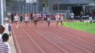 Allison Reaser Erika Martin Marilyn Petrov 100m dash December 19, 2009