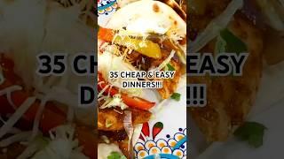 35 CHEAP & EASY DINNERS! CLICK HERE  #recipe #10minutemeals #slowcookerrecipe #Juliapacheco #cooking