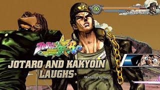 Jotaro and Kakyoin Laughs | JoJo's Bizarre Adventure: All-Star Battle R