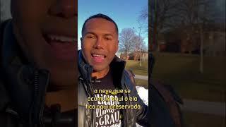 Você sabia como a neve é reutilizada no Canadá  #brasileironocanada #shortsyoutube