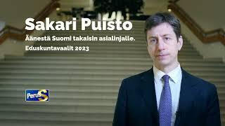 Sakari Puisto eduskuntavaalit 2023