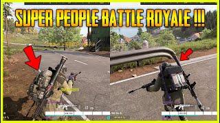 SUPER PEOPLE GAMEPLAY | NEW BATTLE ROYALE GAME IS HERE - SUPER PEOPLE BR GAME | BETTER THAN PUBG ? 