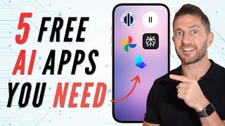 Top 5 Best FREE AI Apps for iPhone and Android