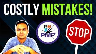 5 serious MISTAKES to avoid in your PMP Study Plan | PMP Exam Prep