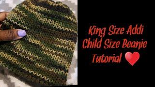 Addi (King size) Child Size Beanie