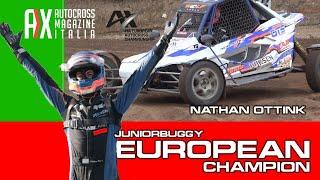 Nathan Ottink | EUROPEAN CHAMPION JUNIORBUGGY 2024 | Maggiora | FIA EUROPEAN AUTOCROSS CHAMPIONSHIP