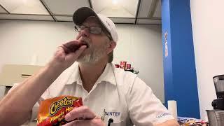 Cheetos Flamin’ Hot Crunchy Cheese Flavored Snacks # The Beer Review Guy