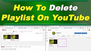 How to Delete Playlist on YouTube | In Tamil | Tamil Tech Channel