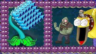 Gatling Snow Pea Vs All Zombies Vs Giga Gargantuar Vs Dr Zomboss Plants Vs Zombies Battlez