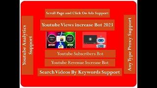 YouTube View Boosting Software for 2023 | youtube views increase bot | youtube views kaise badhaye