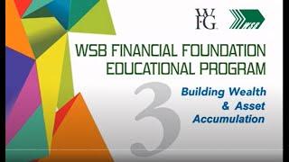 Workshop 3   Building Wealth and Asset Accumulation