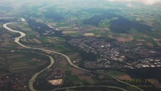 Flug über die Alpen UHD 4K