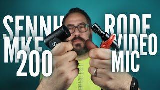 Rode videomic vs Sennheiser MKE 200