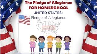 USA PLEDGE OF ALLEGIANCE: Simply Swank SCHOOL, Homeschool, Christian, Morals, Values, AMERICA, Jesus