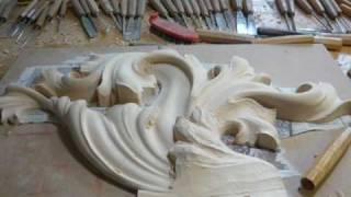 WOODCARVING | Heraldic Woodcarving | Family Coat of Arms carved in Wood | резьба по дереву