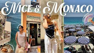 SOUTH OF FRANCE & MONACO VLOG (Nice, Antibes, Monaco, restaurant reccs, vintage shops, beaches)