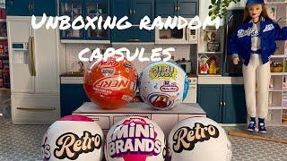 Mini Brands Retro, Mini Verse Little Tikes, Nerf Surprise : Unboxing w/ my Bf 