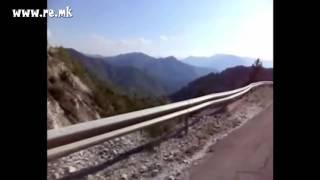 Road to the artificial lake Kozjak    Kozjak Ezero beautiful nature Macedonia