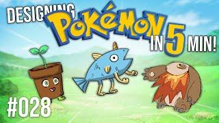 STREAM #028 - Designing pokemon starters in 5 minutes!