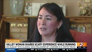 Phoenix woman shares scary experience while running