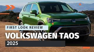 2025 Volkswagen Taos First Look Review | Upgraded Design, New Tech & More Power