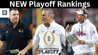 NEW College Football Playoff Rankings | What Did They Get Wrong?