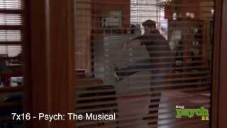 Shawn in "9 Lives" and "Psych: The Musical"