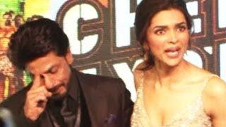 Shahrukh Khan SHOUTS at a reporter