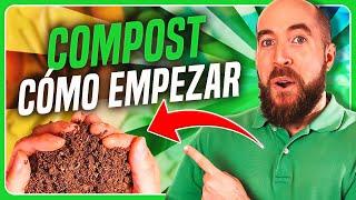  Cómo HACER COMPOST con Residuos Orgánicos  INICIACIÓN al COMPOSTAJE CASERO  (Muy Fácil)