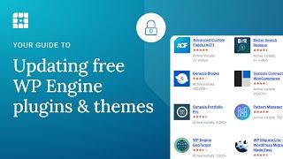 Installing & Updating Free WP Engine Plugins and Themes