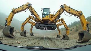 Extreme Dangerous Transport Skill Operations Oversize Truck, Biggest Heavy Equipment Machines