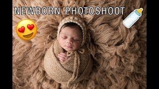 NEWBORN PHOTOS | DAY IN THE LIFE WITH A NEWBORN | The Sands Family