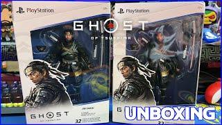 Playstation Jin Sakai from Ghost of Tsushima Figure Unboxing (Spin Master)