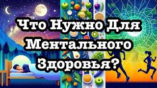 Три Столпа Ментального Здоровья: Сон, Питание и Физическая Активность #ментальноездоровье