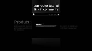 Learn how to use App Router in Nextjs with Building a Simple Project