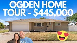 HOME TOUR IN OGDEN UTAH - $445,000