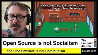 Open Source is not Socialism (or Communism)