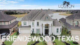 Inside a Beautiful Lakefront Home in Friendswood Texas ∙ Theater ∙ Backyard Lake ∙ Houston Living