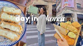 KOREA VLOG  visiting the TOP bread shop, viral cheesy pork cutlet + shopping in daejeon