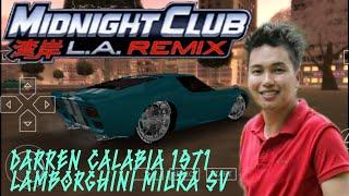 Darren Calabia 1971 Lamborghini Miura SV || Midnight Club L. A. Remix Custom