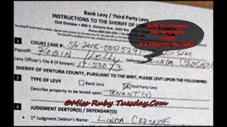 Miss Ruby Tuesday- Kelly Vs Crosnoe- The 3rd Party Levy, HUD & The Police