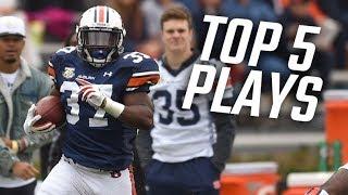 The Top 5 plays from Auburn's A-Day Game