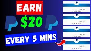 Earn $20 Every 5 Mins Into Your PayPal (Earn PayPal Money For Beginners 2023)