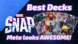 This meta looks GREAT! BEST DECKS for Thanos, Surtur, Malekith & more for Marvel SNAP